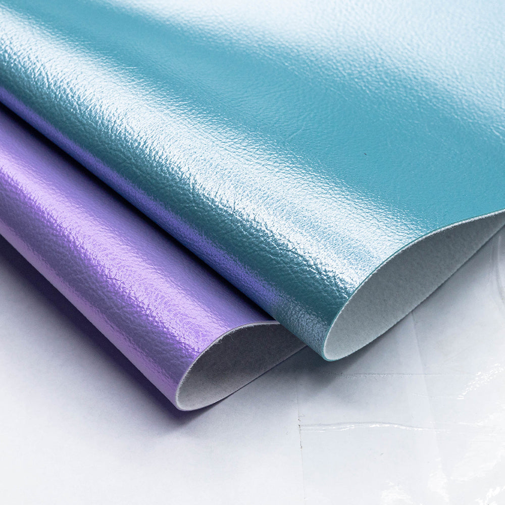 Bright-Colored Oil Grain Waterproof Artificial Leather Material For Furniture Pillow