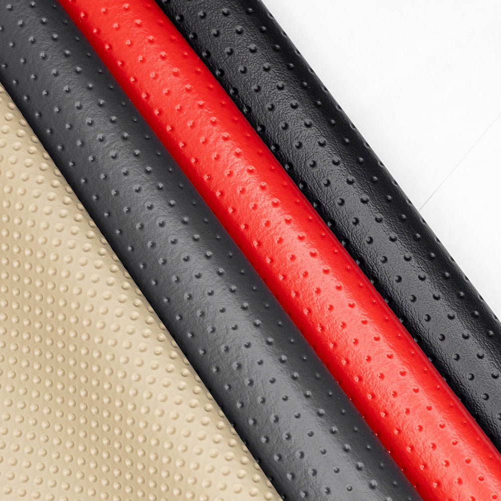 Fake Dot Waterproof Eco-Friendly Car Upholstery Faux Leather Fabrics