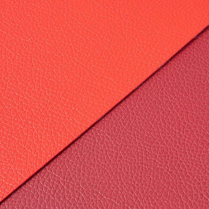 Litchi Grain Knit Fabric Synthetic Leather For Car