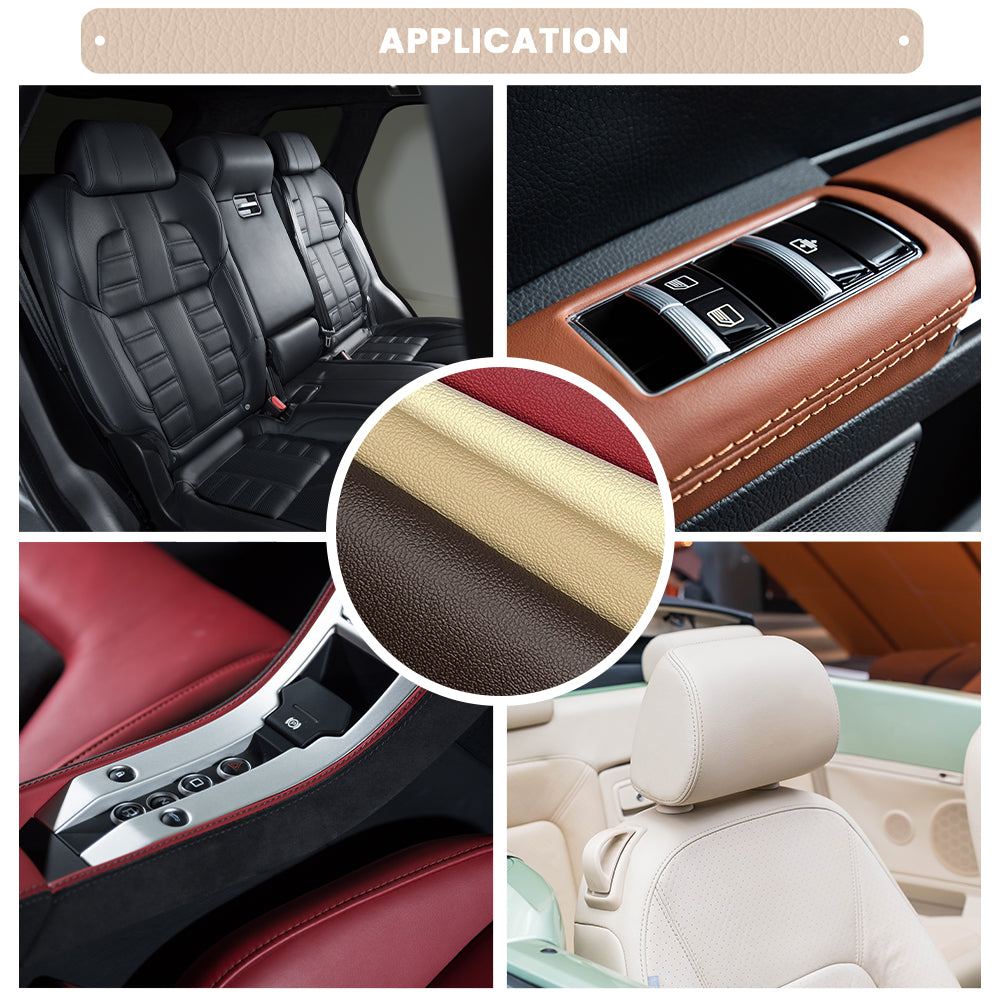 High Quality Factory Manufacture Wear Resistant Faux Synthetic Leather For Car Seat